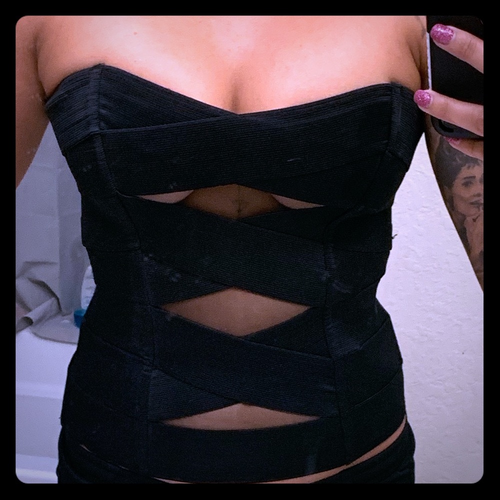 Fredericks of Hollywood fifth element corset.